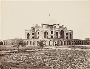 SAMUEL BOURNE (1834-1912) A group of 17 photographs depicting historical landmarks in Delhi. 1860s.